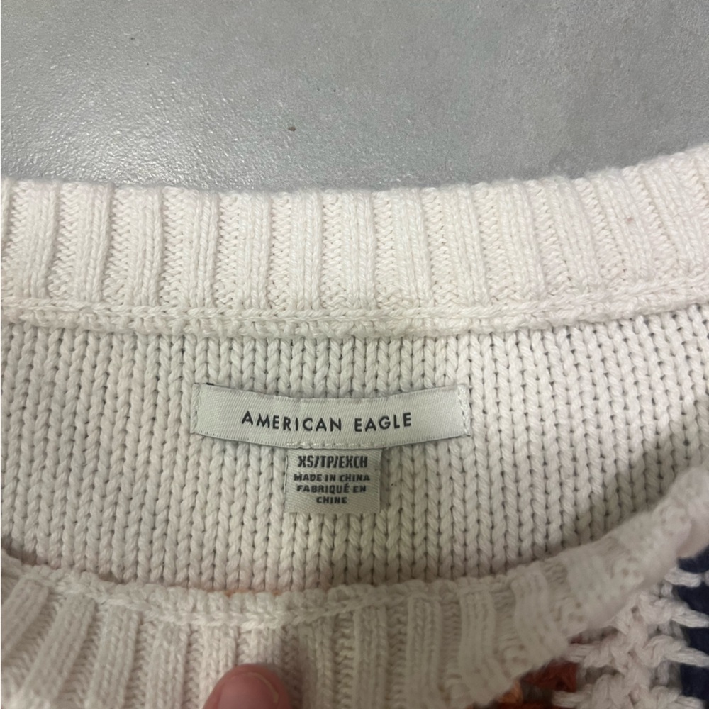 American eagle crochet sweater - Picture 2 of 3